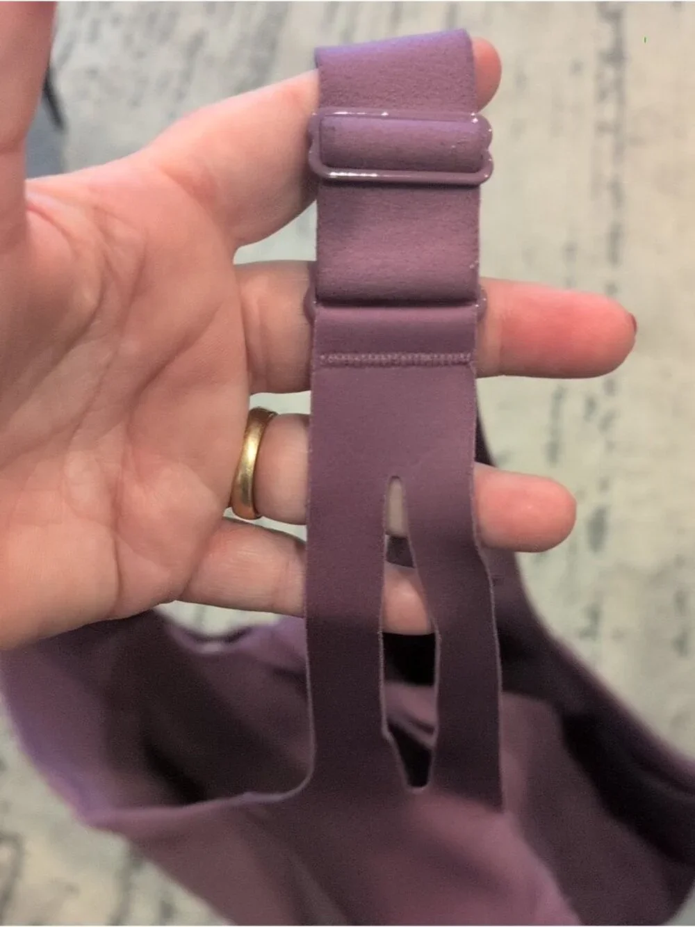Lululemon Air Support Bra Purple 36DDD